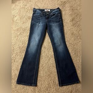 L.e.i juniors Blue Jean flairs